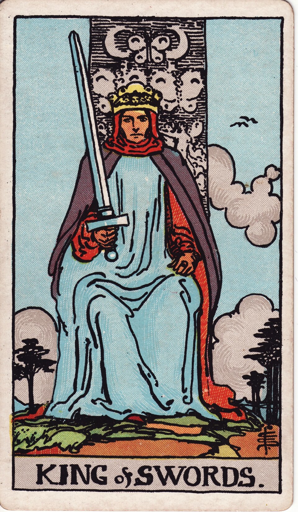 Король Мечей — карта Таро